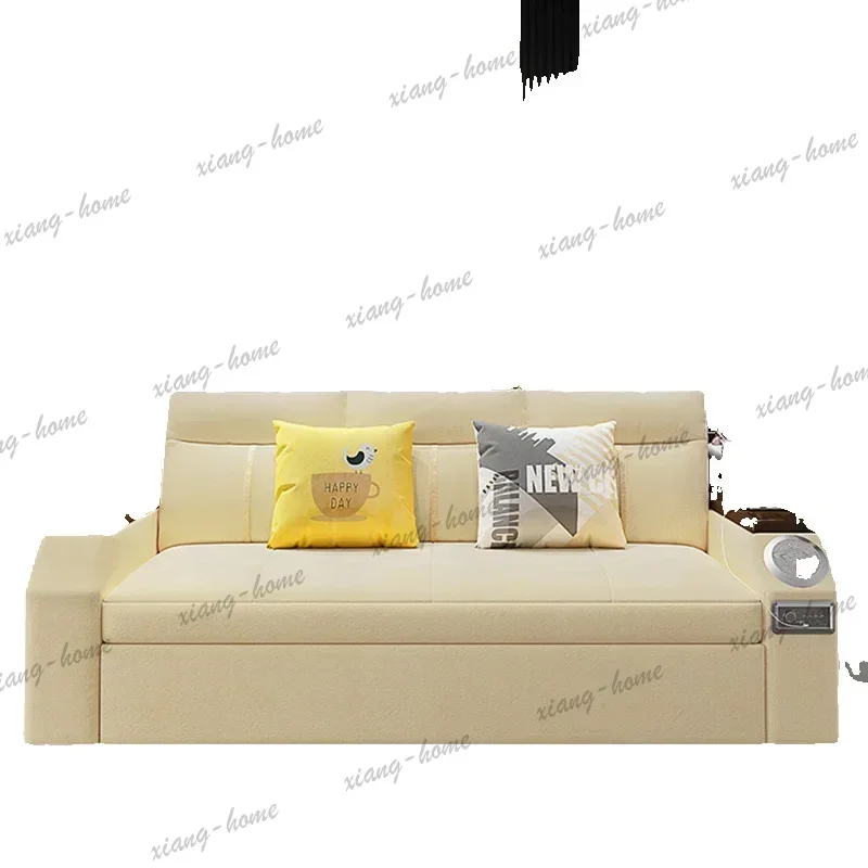 PG Luxury Storage Unique Couches Foldable Bluetooth Speaker Puffs Sofa Bed Designer European Minimalist Muebles Trendy Furniture