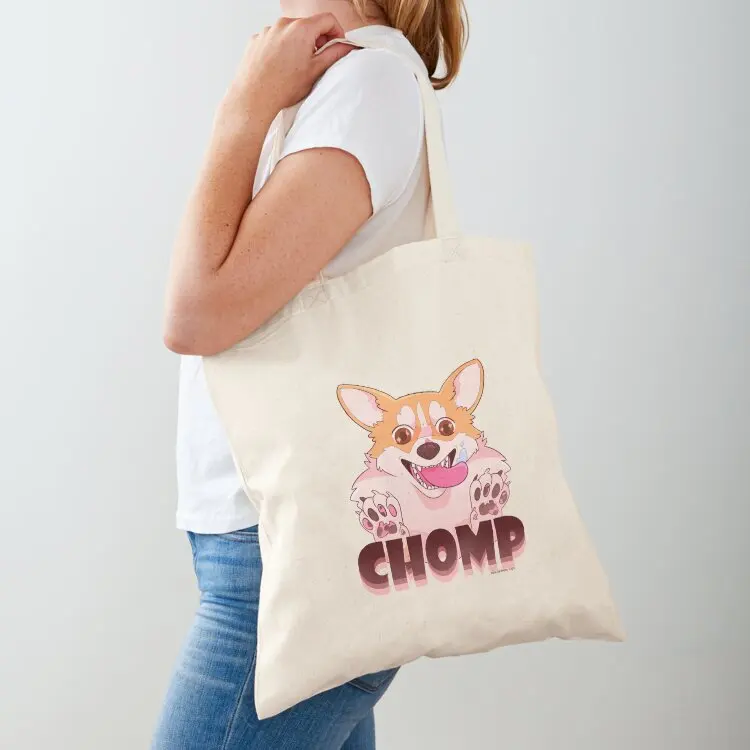 

Corgi CHOMP Tote Bag Lady bags female bag Lady bag shopping bags foldable