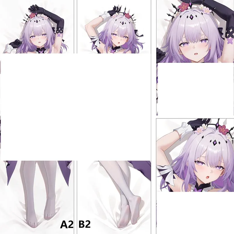 هونكاي أنيمي لعبة ميرش انهيار: ستار السكك الحديدية كافكا الوجهين Dakimakura وسادة للجسم غطاء وسادة نوم طويلة الجانب #2