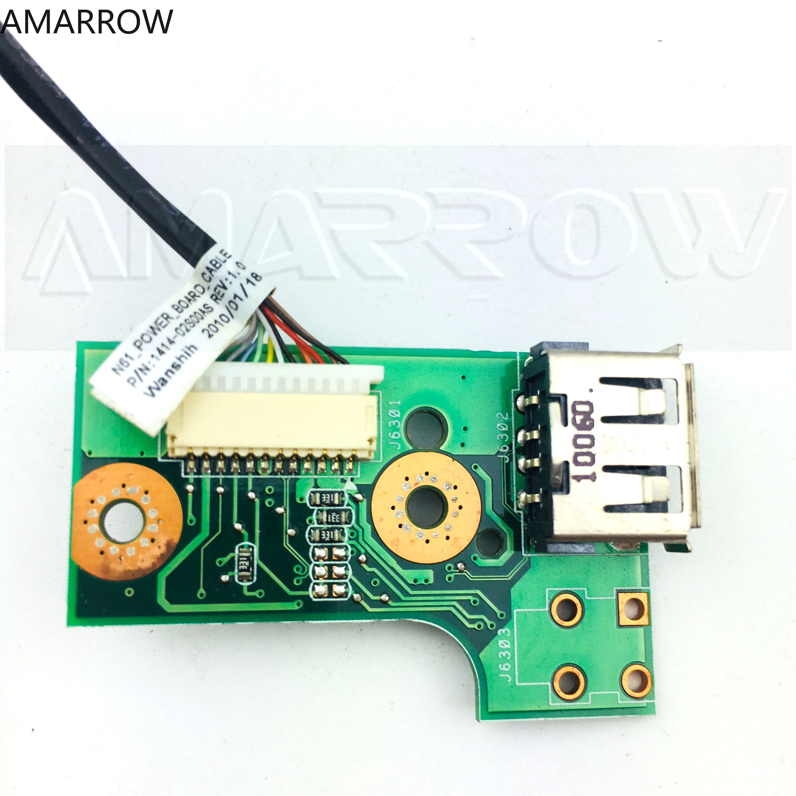 

Original for Asus N61J N61JV N61VG Power Button Board Switch Board USB Board