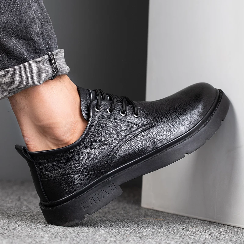 Fashion Safety Shoes Men Work Sneakers Indestructible Shoes Anti-puncture Shoes Waterproof Comfortable Work & Safety Boot