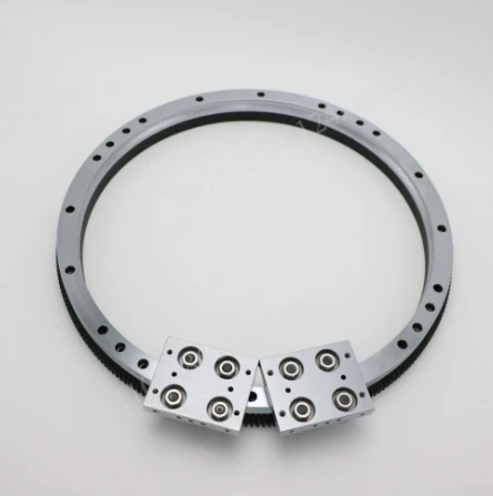 

High Precision Circular Toothed Ring Guide Rail 800mm Diameter V-Type Rack Conveyor System