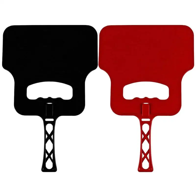 Barbecue Fan Plastic Heat Resistant Barbecue Fan Handheld Manual Grill Fan BBQ Hand Crank Blower BBQ Grill Tool For Camping