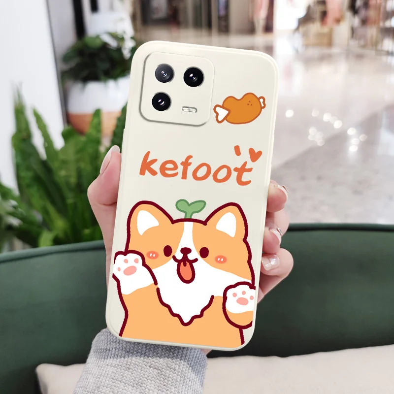 

Cute Corgis Phone Case For Xiaomi 17 15 15T 14 14T 13 13T 12 12X 12T 12S Mi 11 11T 10 10T Pro Max Lite Silicone Cover