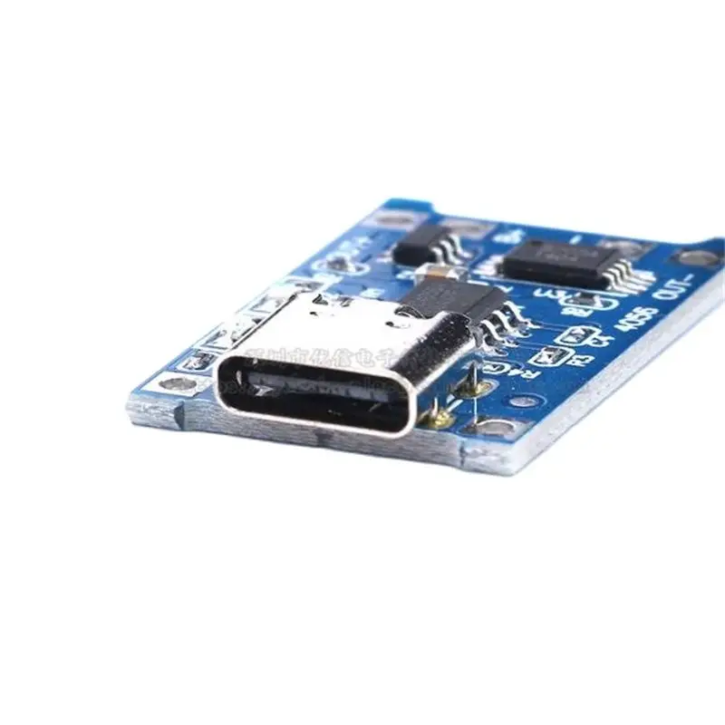 TP4056 1A 리튬 배터리 보드 모듈 Type-C USB 인터페이스 충전 보호 2-in-1