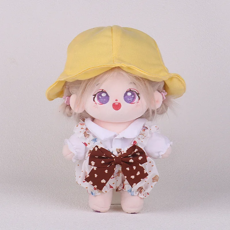 Lovely Lolita 20cm Cotton Doll Clothes Princess Dress Girl Dolls Clothes Doll Accessories Plush Doll Clothes Kids Girls Toy Gift