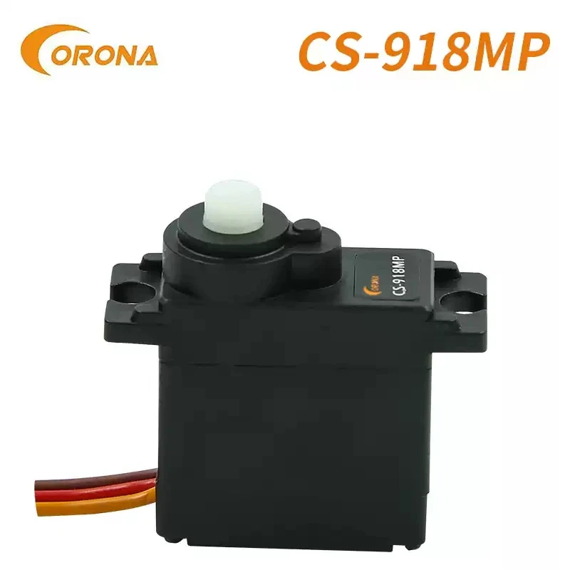 4PCS Corona CS918MP RC Servo 9g Kunststoffgetriebe Analogservo 1,8kg.cm Drehmoment für RC Flugzeug Starrflügler Hubschrauber Flugzeug Roboter – Detail 3