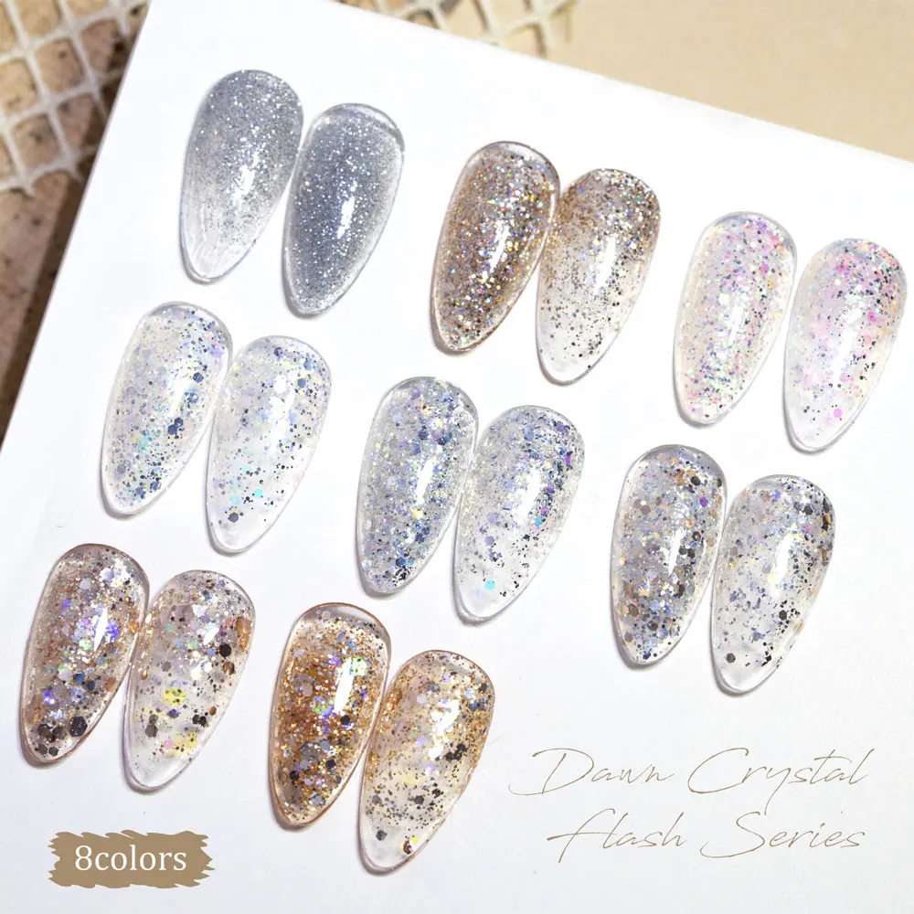 CANNI Cat Eye Gel Nail Polish and Glitter Gel 9ml HEMA TPO FREE High Gloss Quality Soak Off UV Gel Art Manicure Salon DIY Home