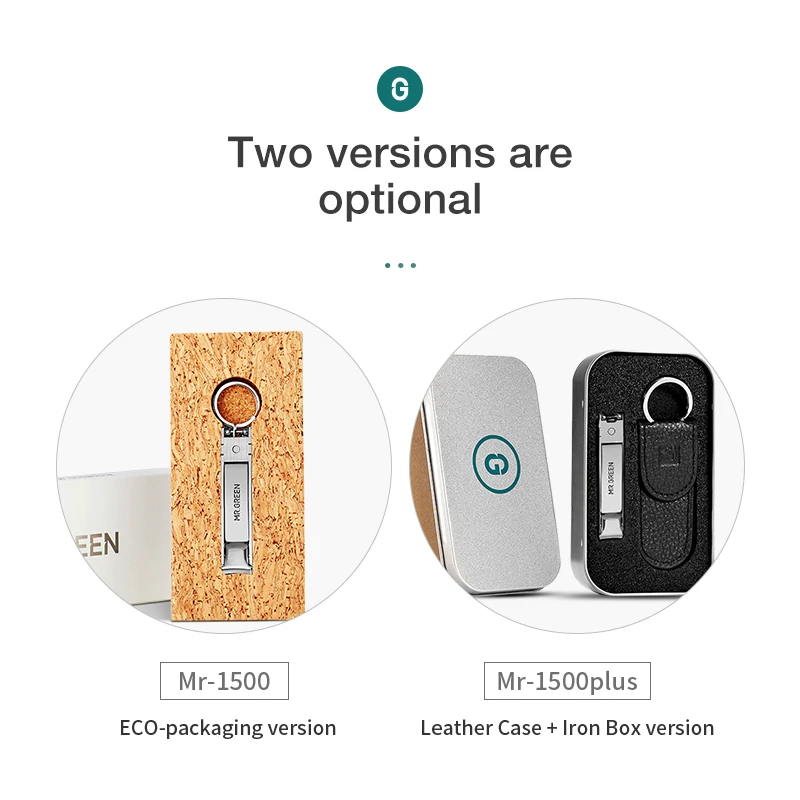 MR.GREEN coupe-ongles Ultra-mince pliable Portable voyage ciseaux à ongles coupe outils de manucure en acier inoxydable