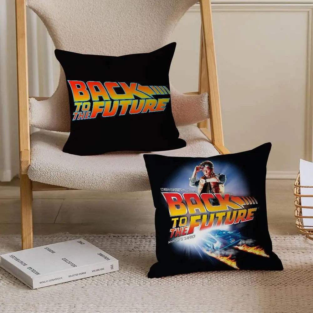 

MovieS B-Back To The Future Stitch Lucky Dragon Pillow Cover Sofa Cushion Cover Home Room Decoration Children Gift