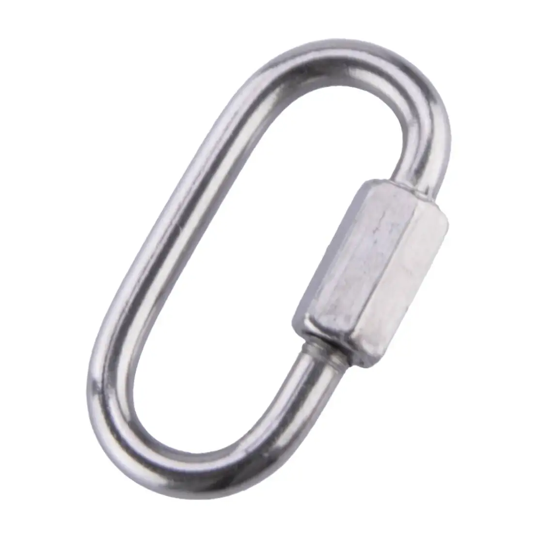 20pcs/set Stainless Steel 3mm D Shape Quick Link Hook Fit For Boating Connector Hardware