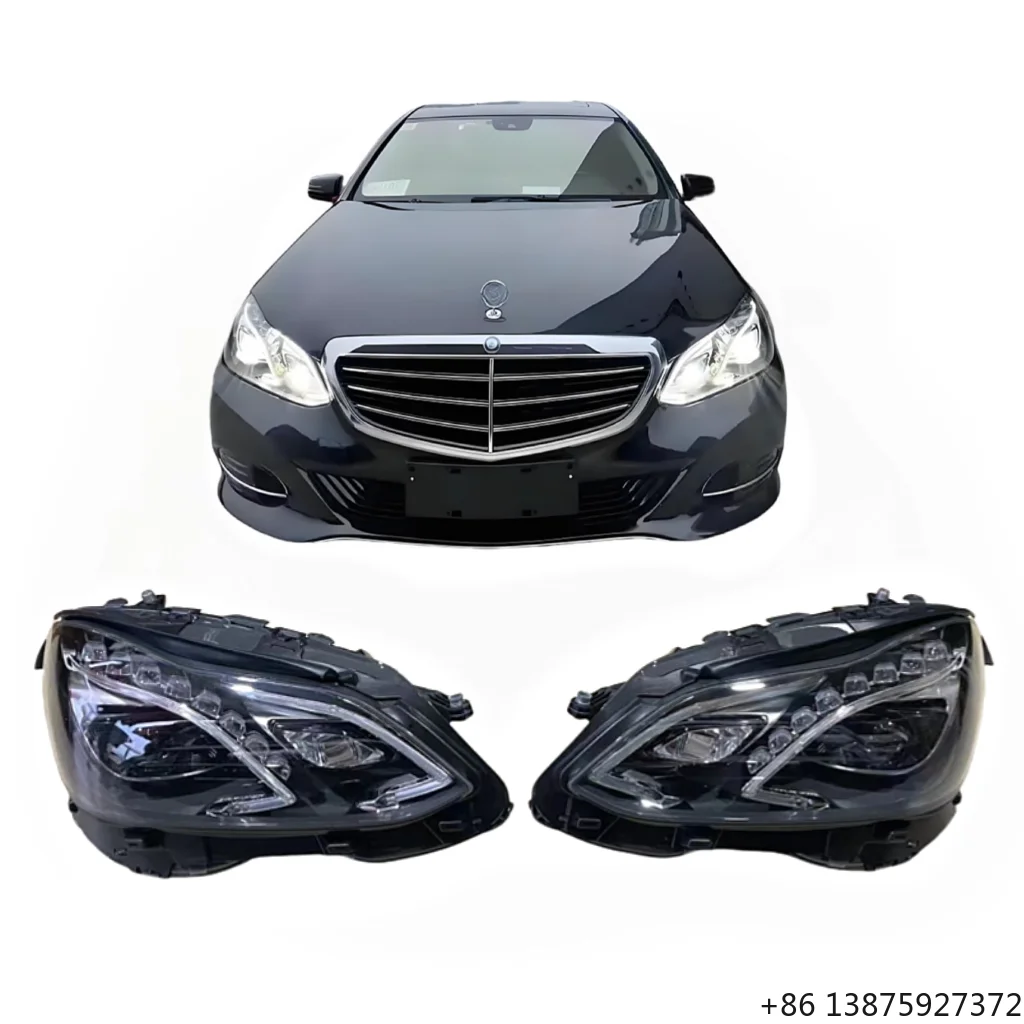 E-Class W212 Custom LED Headlights 12V 60W New 6000K Blue High Quality Universal Fitment 1 Year Warranty