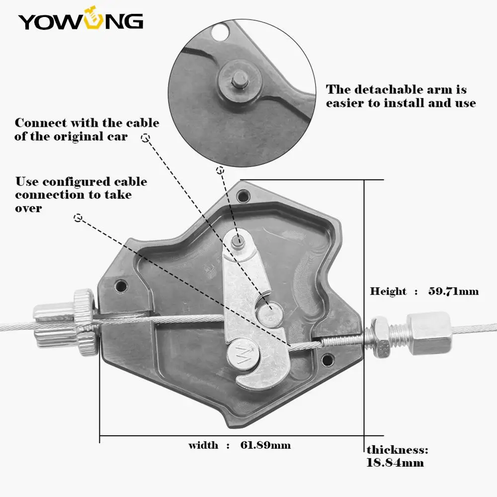 Krótka kaskaderska dźwignia sprzęgła Motocross Easy Pull Cable System Dźwignie sprzęgła hamulca do YAMAHA YZ250 YZ 250 2001-2004 2005 2006 2007