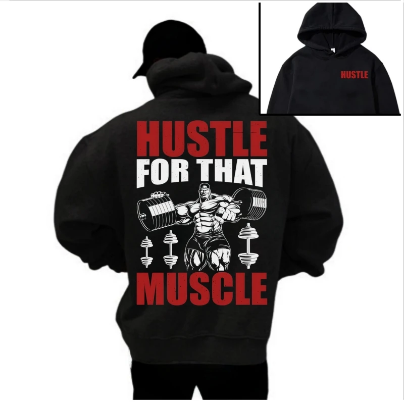 

Men's Autumn & Winter Vintage Fitness Sweatshirt, Full Sleeve Cotton, Perfect for Gym Workouts, Casual Wear & Outdoor Activities