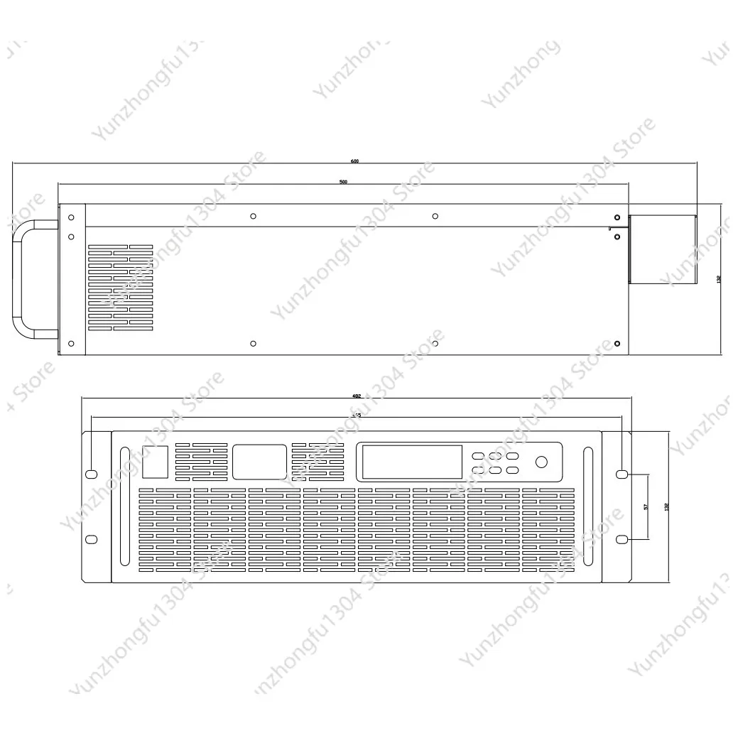 10KW20KW high-power DC power supply Programmable DC adjustable DC regulated power supply