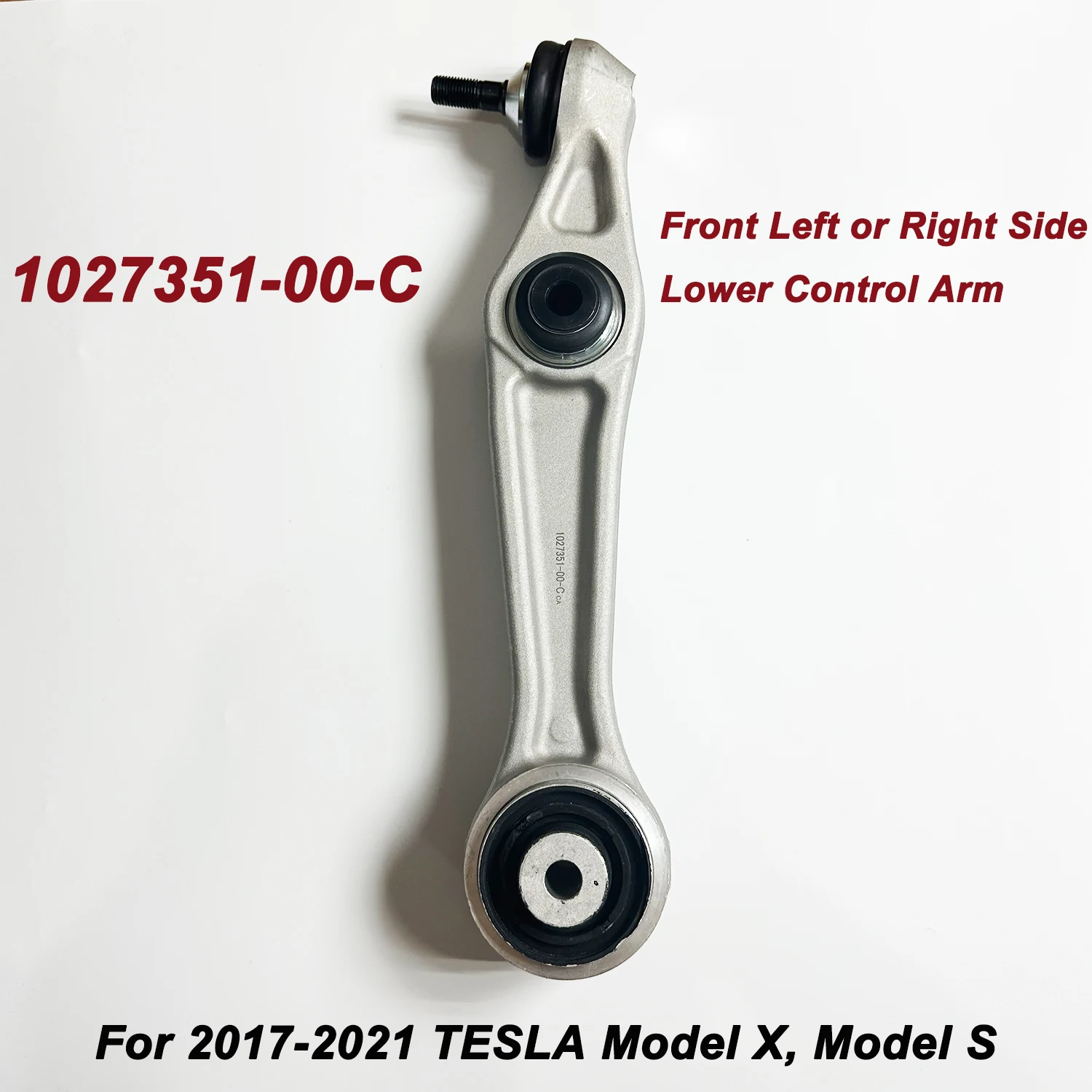 New 1027351-00-C 1048951-00-B Car Front Lower Rearward Suspension Control Arm Straight Link For Tesla Model X/S 2017-2021 L=R