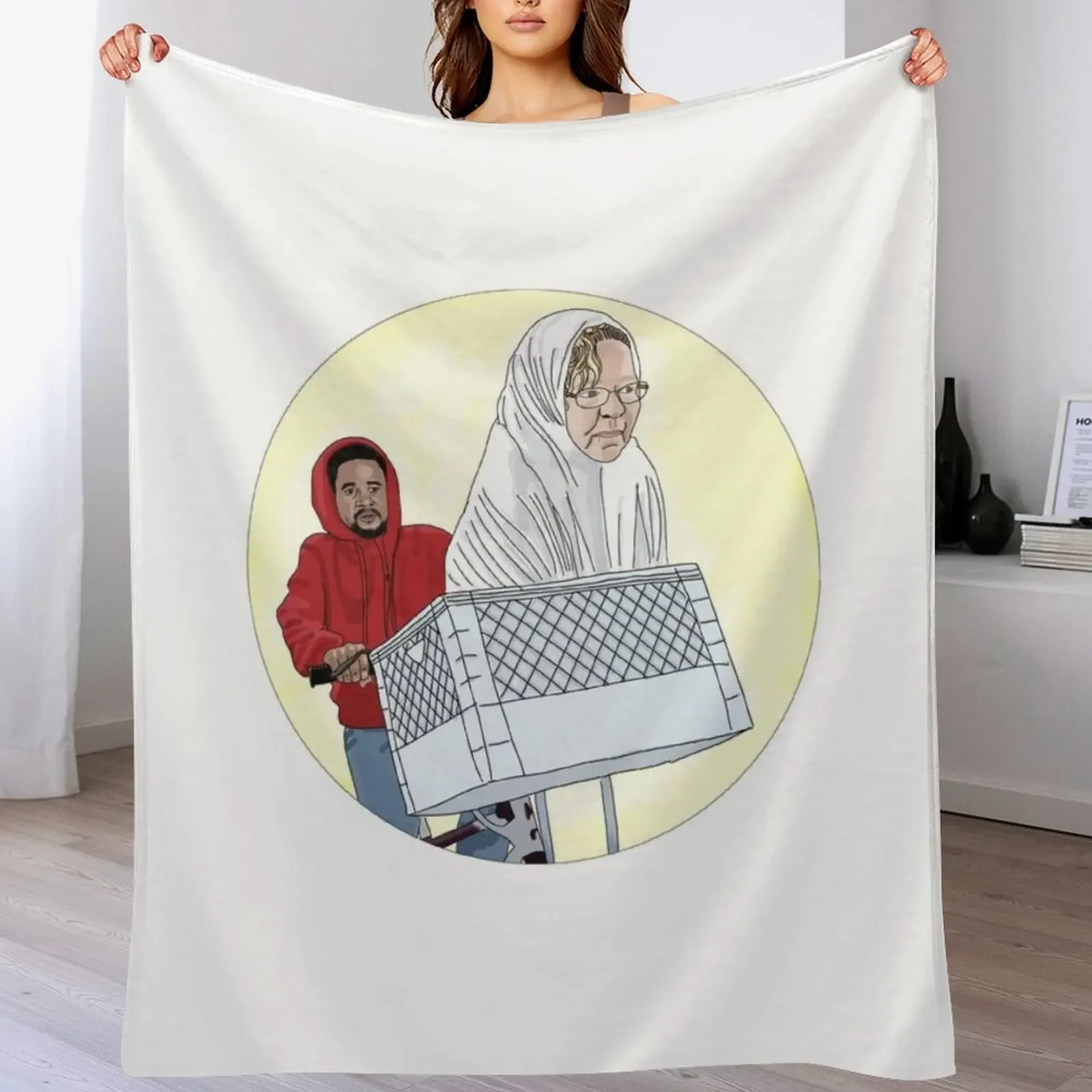 Usman and Lisa - 90 day fiance Throw Blanket Luxury Designer cosplay anime Hair Multi-Purpose Blankets