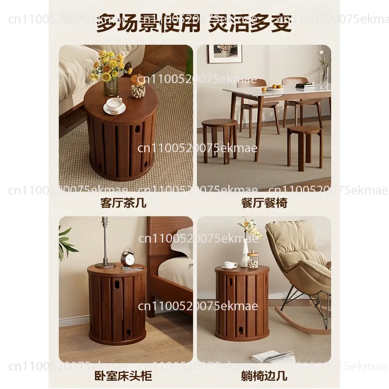 Household Stackable Living Room Coffee Table Spare Dining Table Stool Storage Stacking Music Combination