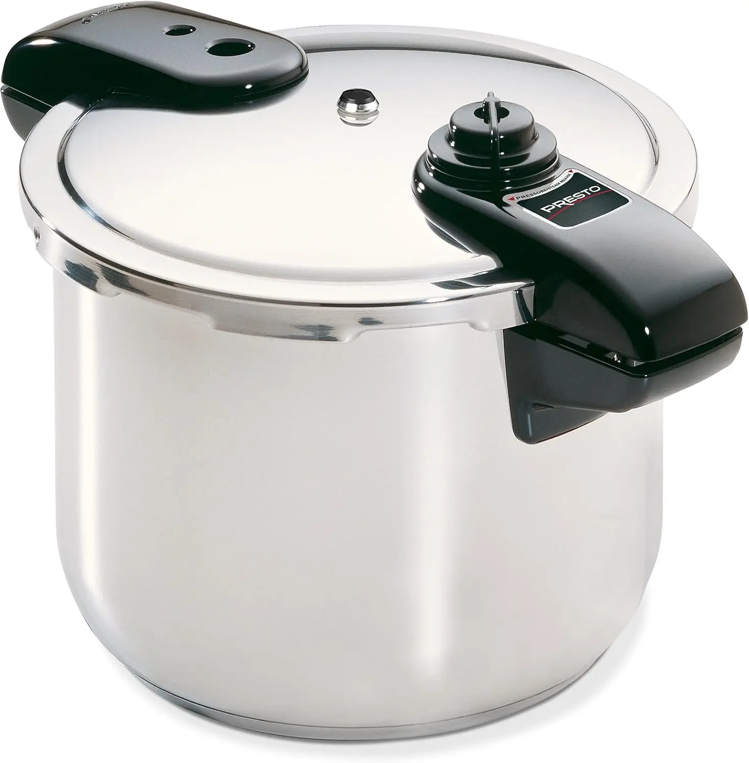 

8-Quart Stainless Steel Pressure Cooker for Fast, Even Cooking