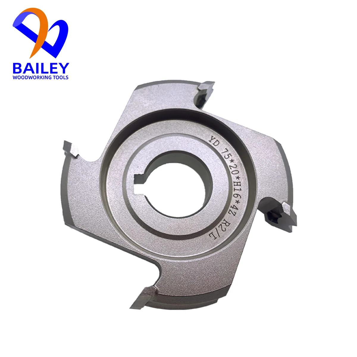 BAILEY-Cortador de corte fino para NANXING, Máquina de borda, Ferramenta para trabalhar madeira, PCD, TCT, 75x20x16mm, 4Z, 6Z, R1, R1.5, 2/3, 1 par