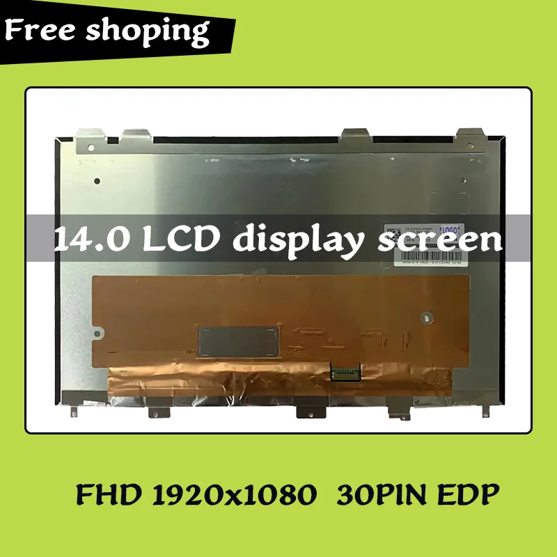 DP/N 02T3C8 LQ140M1JX41 14.0 INCH FHD 1920X1080 30Pins EDP LCD Screen For Dell Inspiron 14 7490 P115G P115G001 Laptop LCD Screen