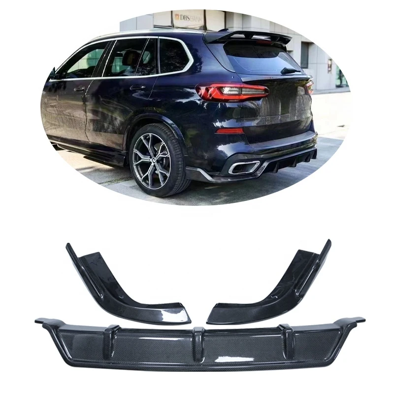 

Carbon Fiber Body Kit Rear Bumper Diffuser for X5 G05 M Tech 2019+