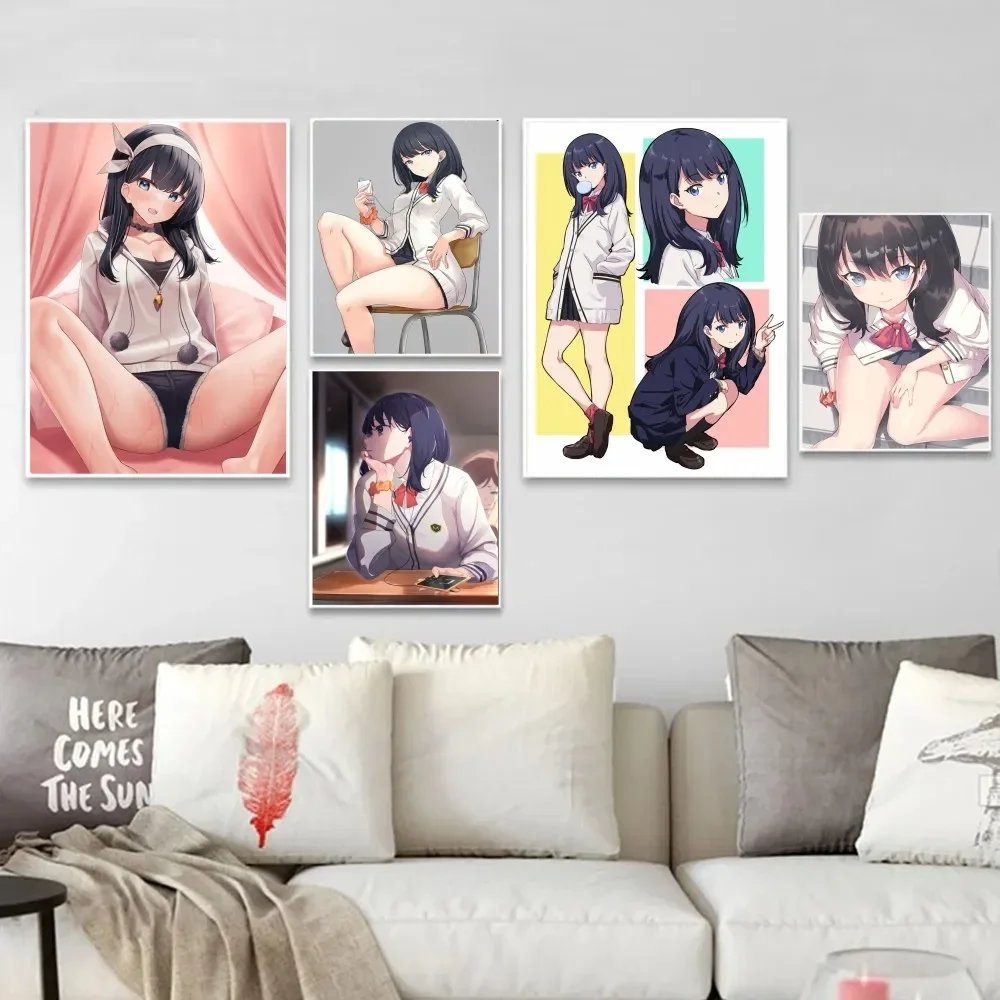 1pc Anime SSSS Rikka Takarada Poster HD Posters Home Room Bar Cafe Decor Art Wall Painting Picture