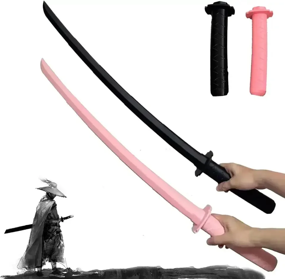 Zwaartekracht Mes Katana Rekbaar Cos Decompressie Creatieve Intrekbare Katana Speelgoed Zwaartekracht Zwaard Geschenken Voor Kinderen Chindren