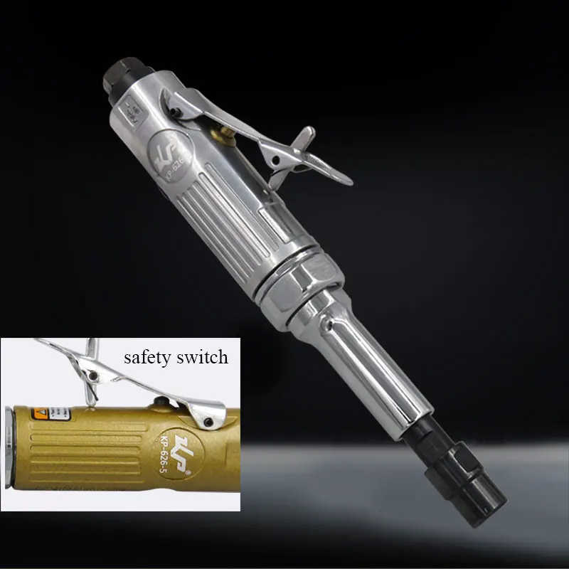 KOPO Extended Pneumatic Die Grinder Extended 3mm 6mm Air Grinding Mill Engraving Tool Polishing Carving Machine