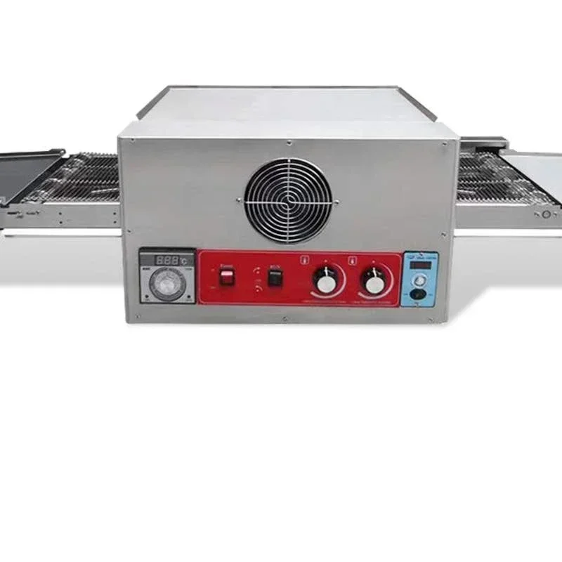 Electric Conveyor Pizza Oven Commercial 12 Inch Pizza Stove Oven Large Dispenser Cake Bread Pizza Making Machine