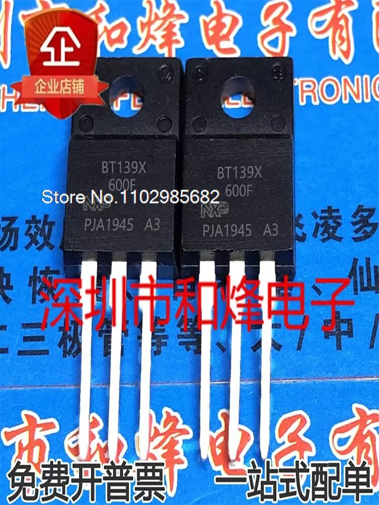 

10PCS/LOT BT139X-600F TO-220F Original stock in stock Inventory is currently in stock