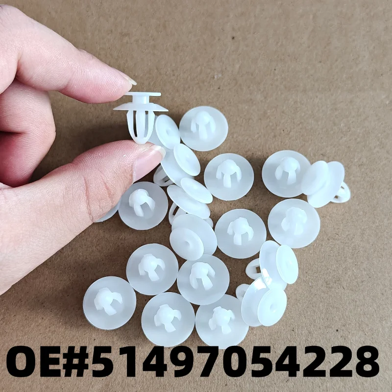 30PCS Trunk Lid Retaining Clips for BMW  OE# 51497054228 51498158273 07147293811