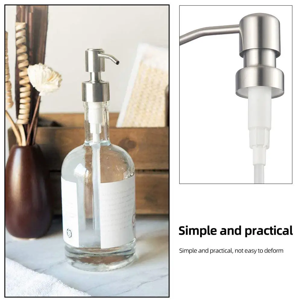 

2 шт. сменные насосы-дозаторы для мыла, насадки для бутылок с лосьоном, насадки-помпы для жидкого мыла, моющих средств, аксессуары для ванной комнаты