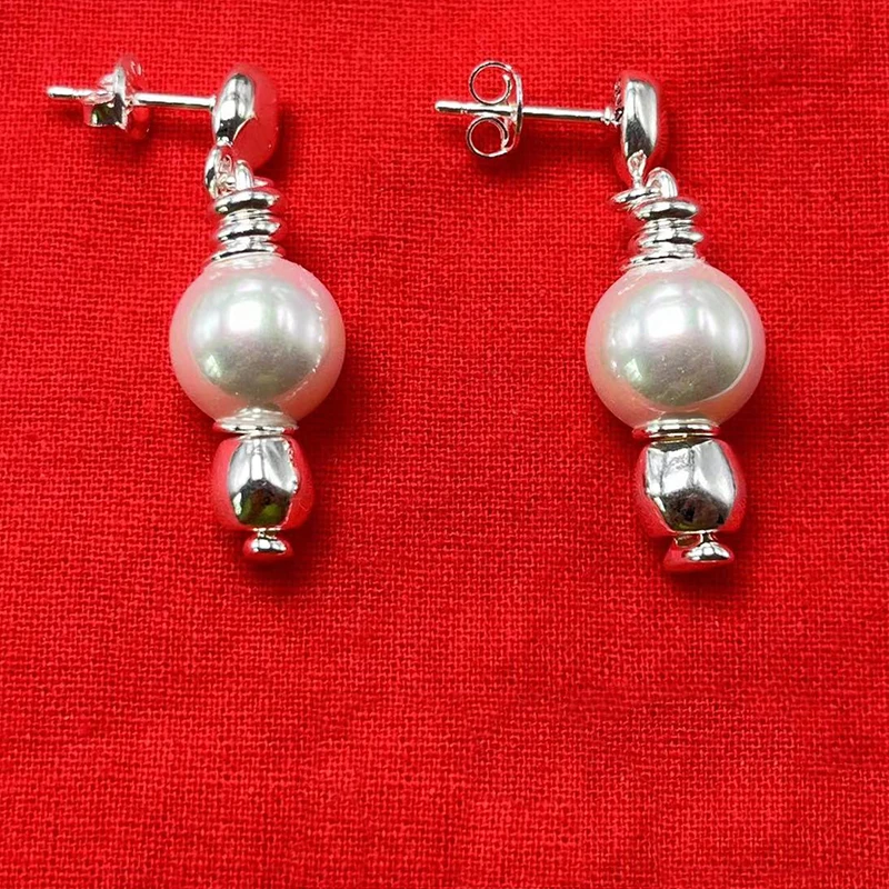 Jewelry Handmade Set 2026 Spanish Fashion Mixed Earrings Set Pearl Decoration Frivolous Pendant and Simple Hoop Jewelry view 3