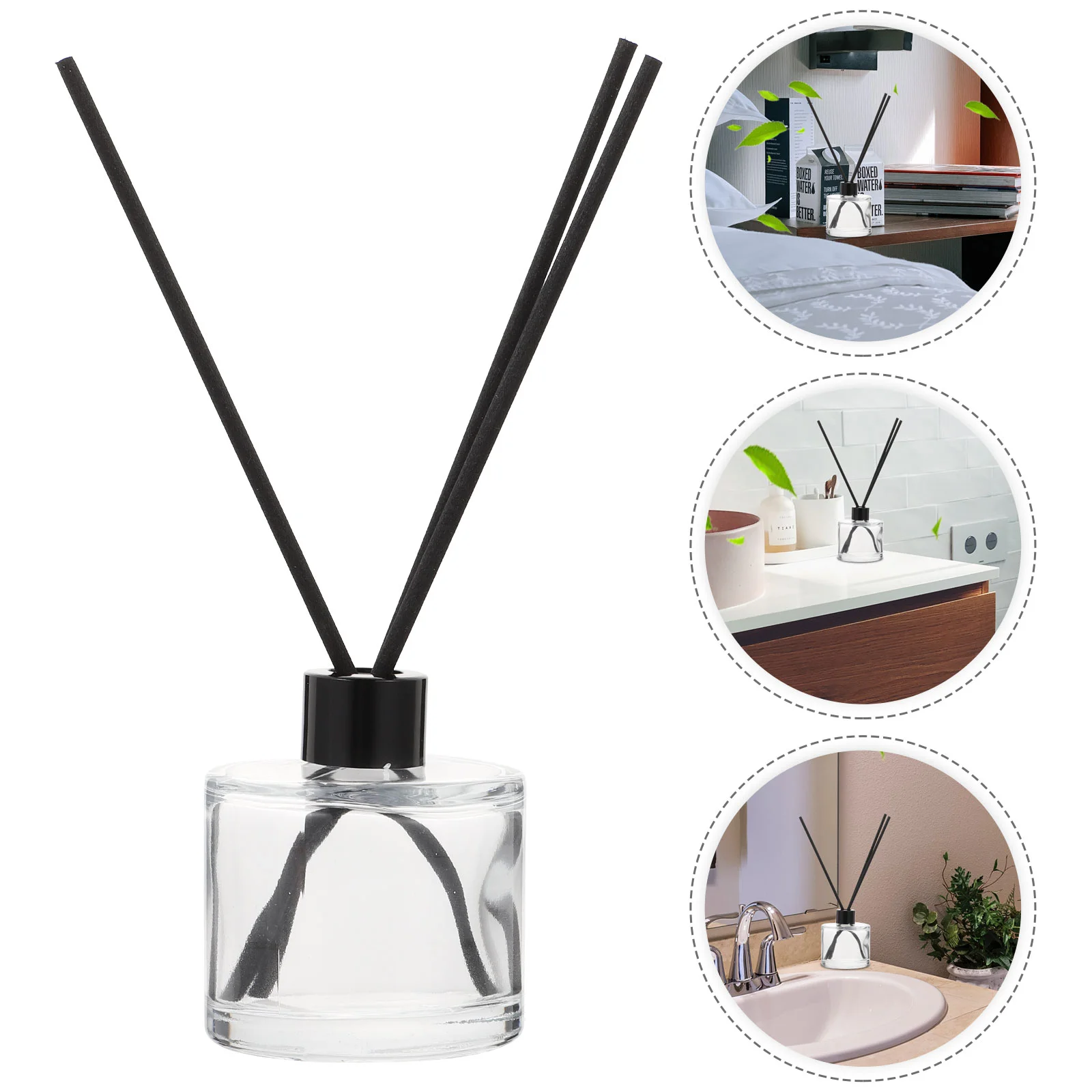 Household Volatile Bottle Aromatherapy Travel Car Diffuser Difuser Glass Bottles