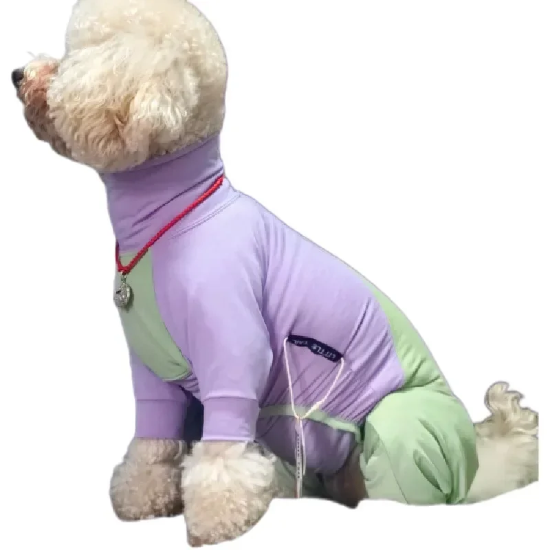 

Summer Dog Clothes Sun Protective Clothing for Dog Jumpsuit Overalls Poodle Bichon Schnauzer Shiba Inu Border Collie Costume