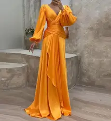 Elegant Dresses Women Sexy Long Dress Fashion Long Sleeve Solid Loose Fitting Dress 2023 Autumn Winter Spring New Fashion Casual