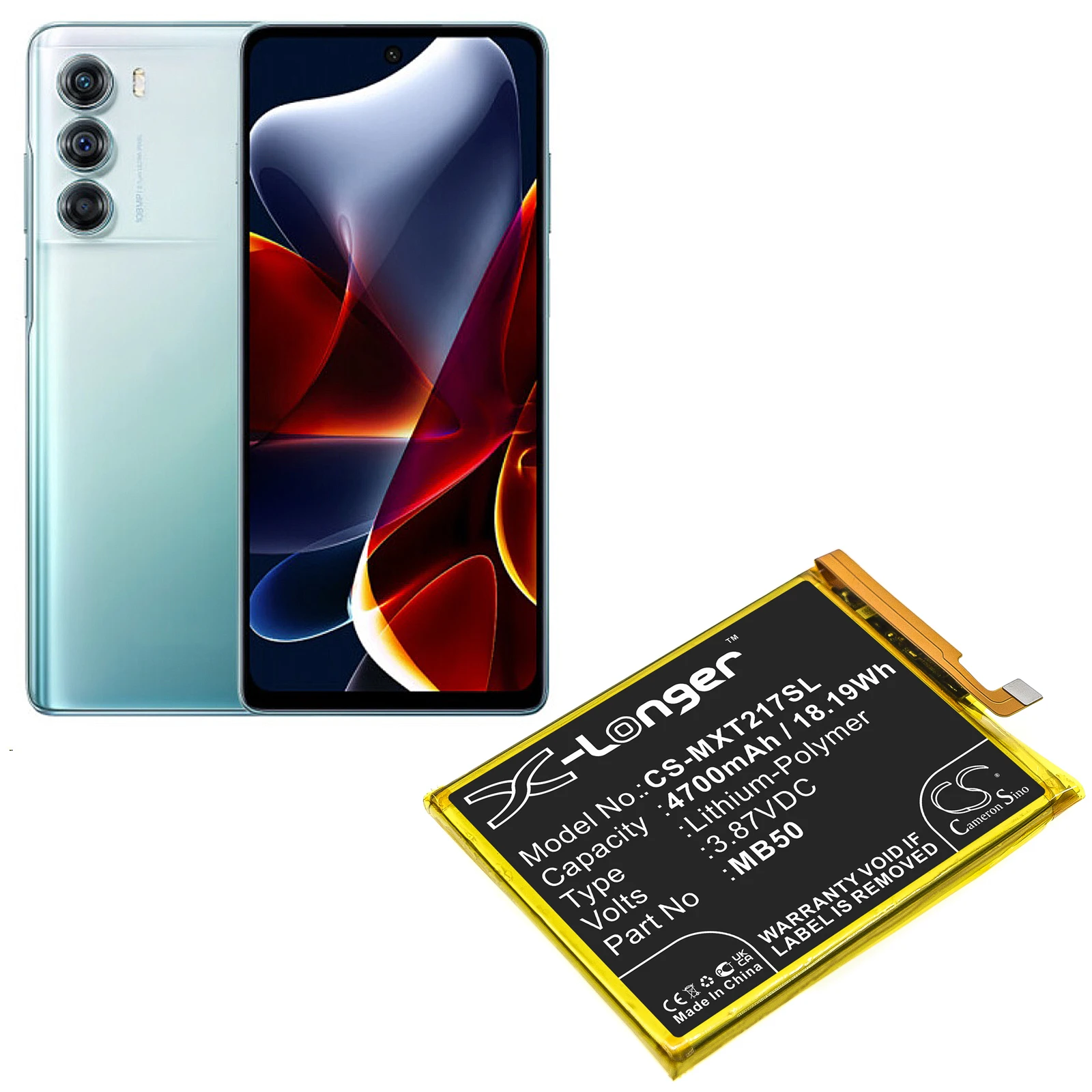 

Mobile, SmartPhone Battery For Motorola Moto Edge S30 Moto Edge S30 5G 2021 XT2175-2 Moto G200 5G Moto G200 5G 2021 XT2175-1