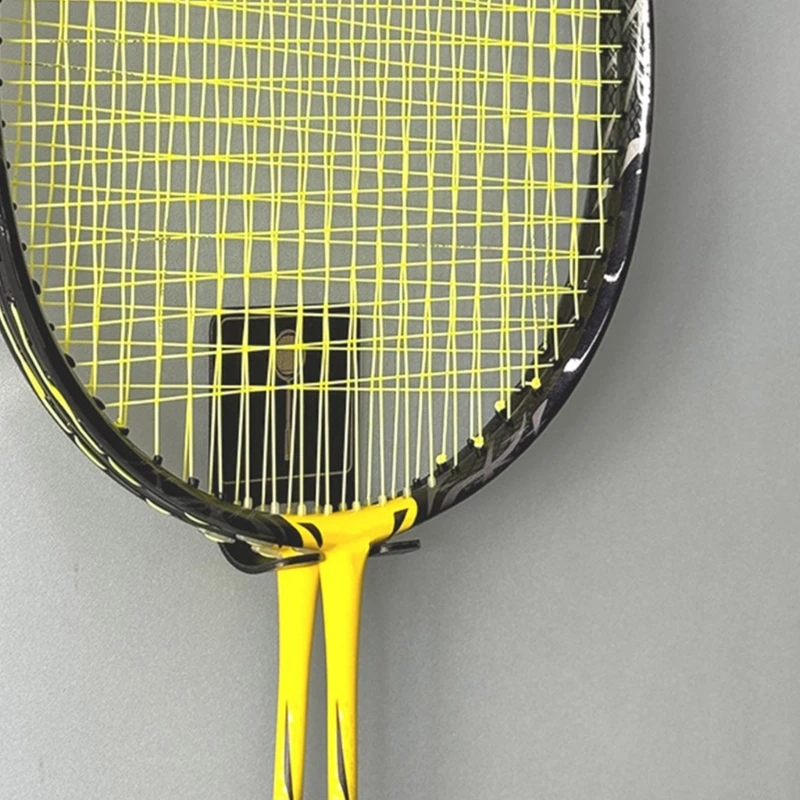 Wall Mounted Racket Rack Tennis Racket Holder Vertical Display Holder Enduring 4XBB