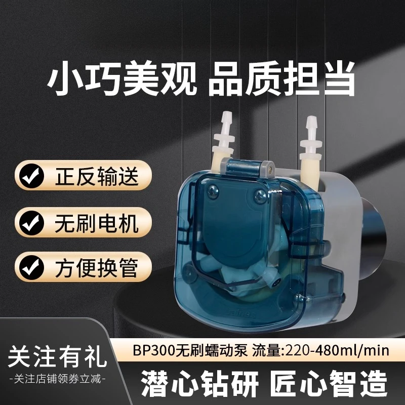

Lei Rong miniature BP300 brushless motor peristaltic pump, laboratory industrial filling machine small flow pumping pump head