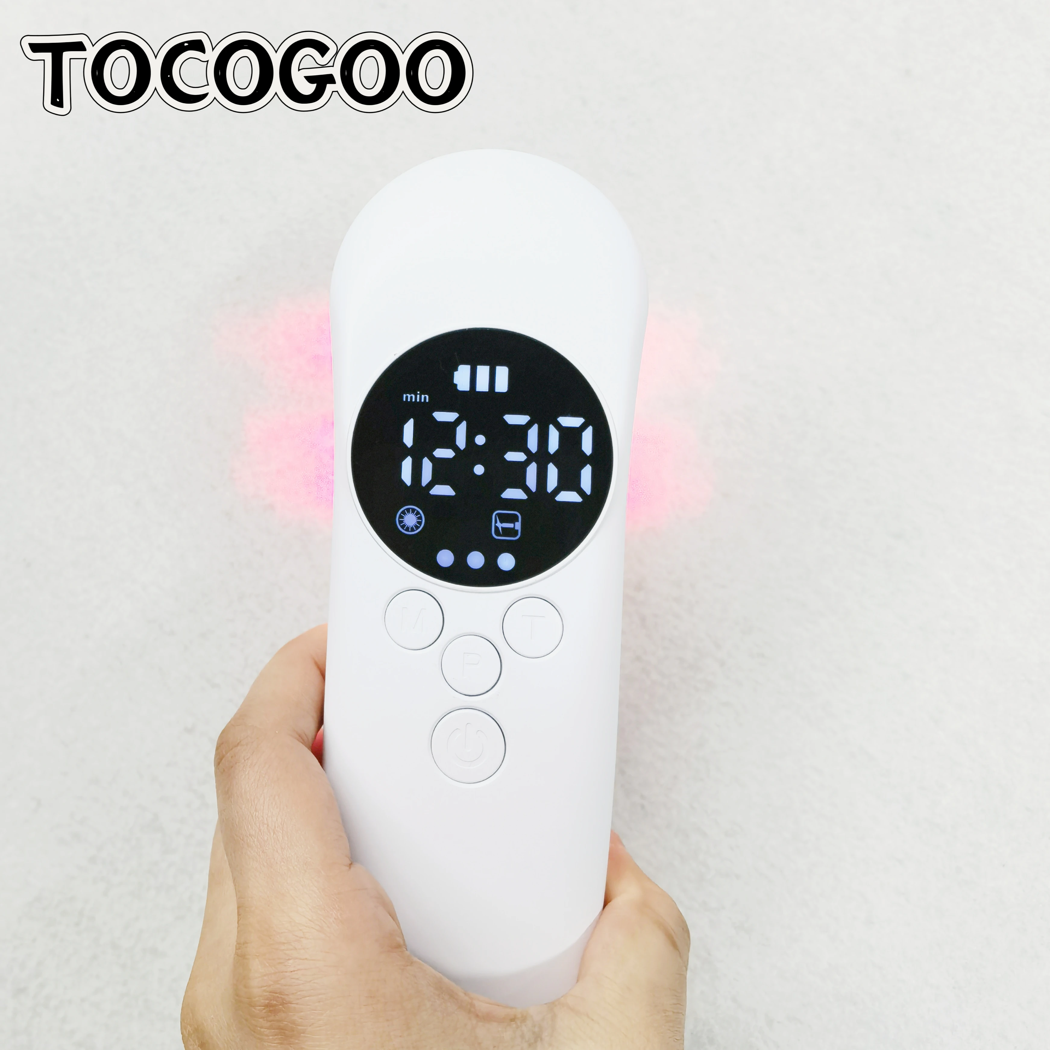 

TOCOGOO 520 МВт Профессиональное холодное лазерное устройство 650 нм x 14 + 808 нм x 3 для облегчения боли в суставах, спине, плечах, шее