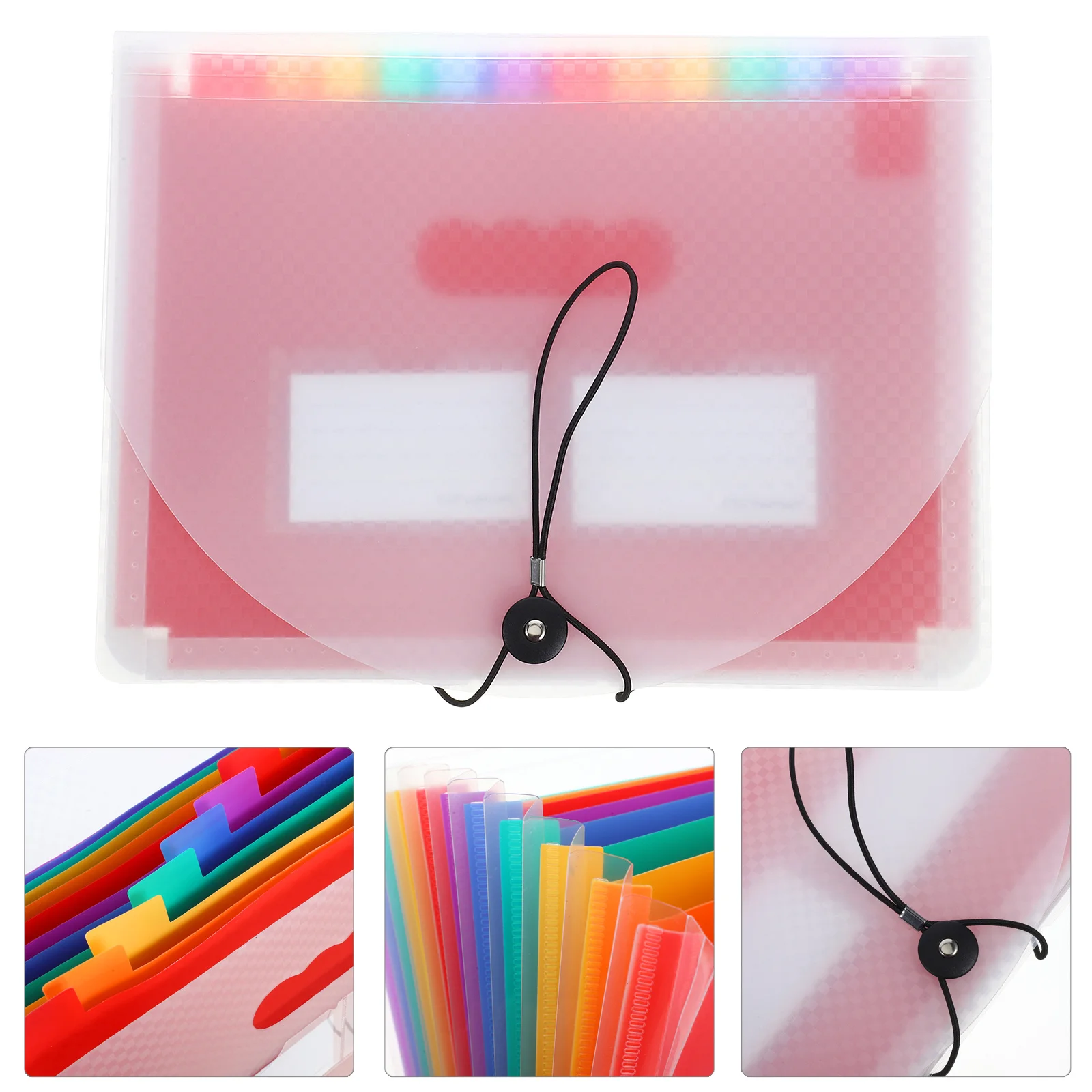 

Multi-Layer File Folder Document Organizer Expanding Accordion Folder Portable Large Capacity Office Storage Bag