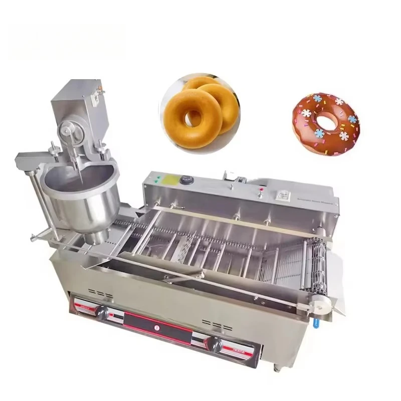 FOODLINE Food Exhibition Donut Making Machine Balanced Heating System Fast Forming Bakery Processing Unit