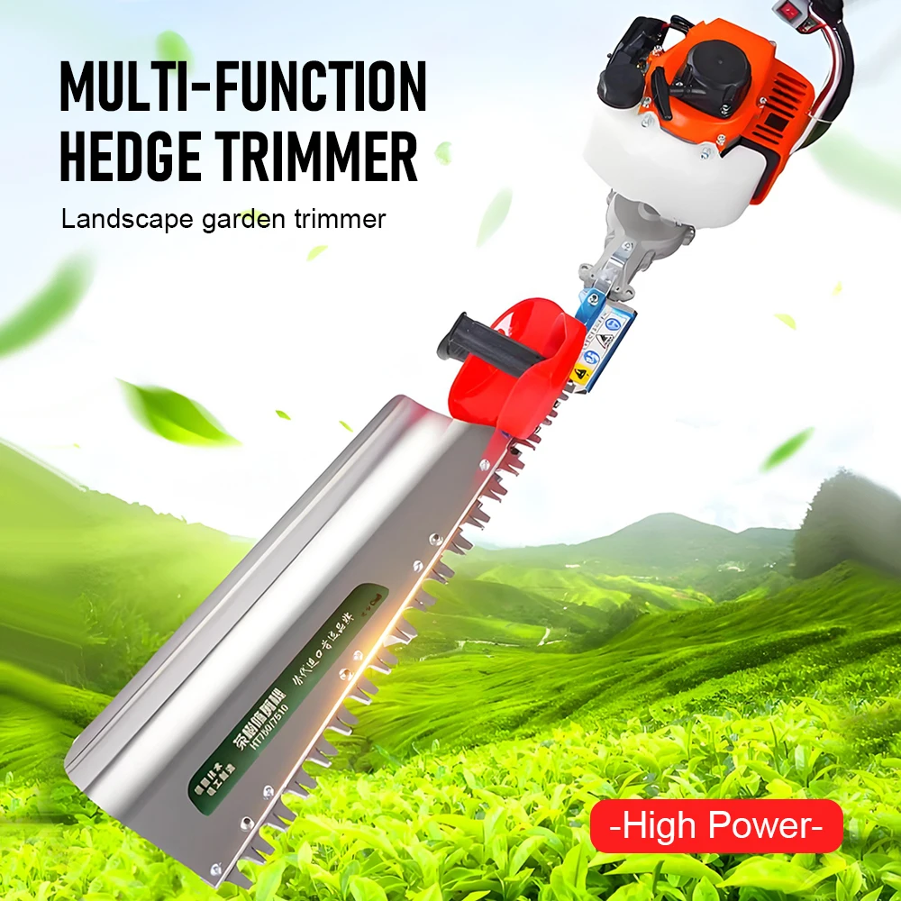 مقصات تشذيب شجرة الشاي أداة تشذيب التحوط البنزين 2-السكتة الدماغية منتقي الشاي غاردن شجرة المقلم المتقلب 98CC قاطع الري #1