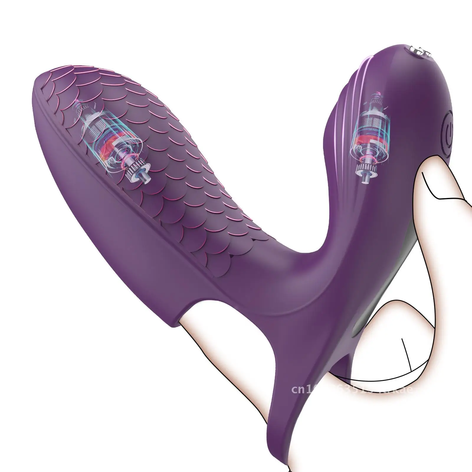 vibratore-per-squame-di-pesce-a-10-frequenze-silicone-abs-bastone-per-massaggio-per-masturbazione-per-adulti-nero-viola-vibratore-elettrico-per-flirt-per-adulti