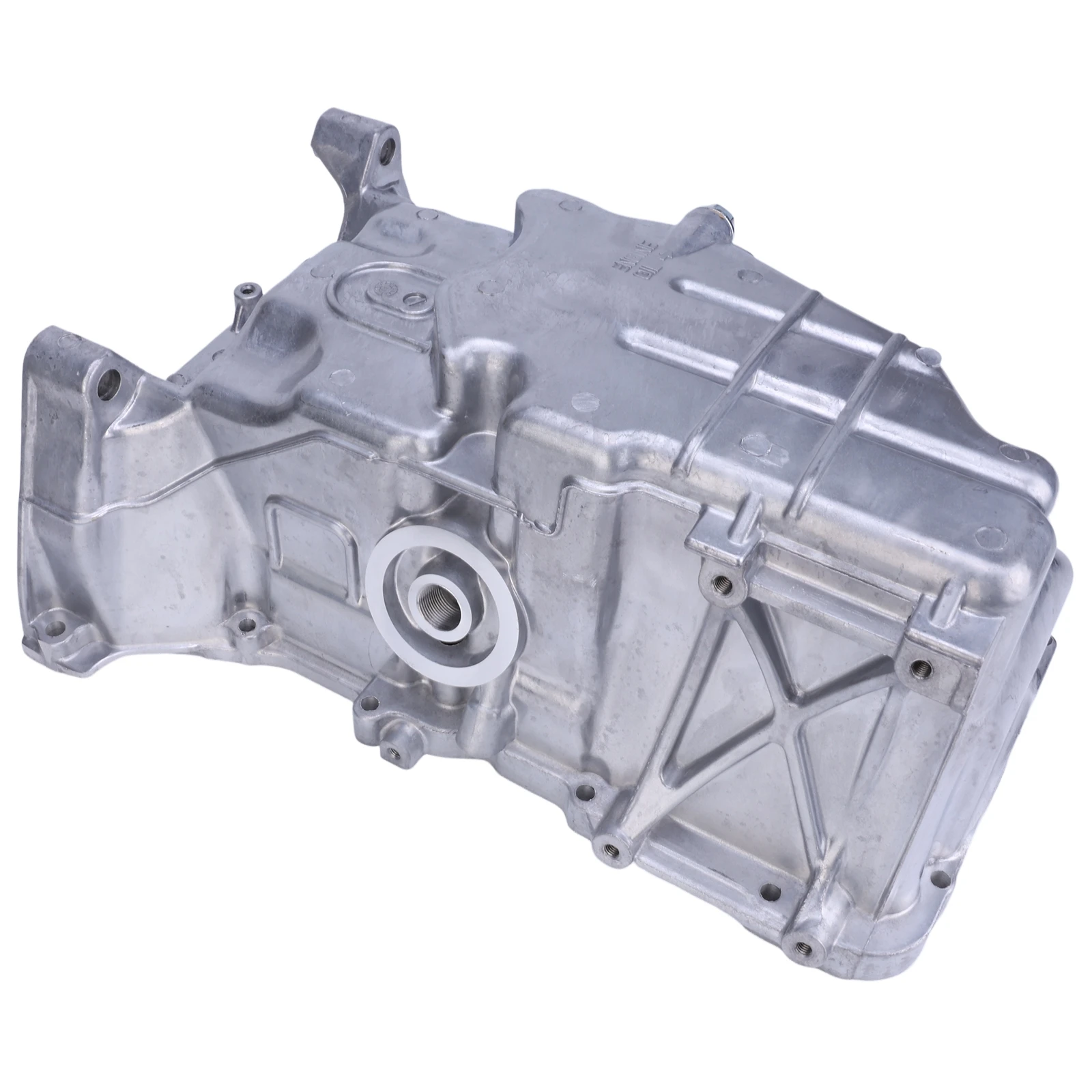 車のエンジンオイルパンフィット L4 1.5L 2009-2013 マニュアルトランスミッションアルミ自動車エンジンオイルパン交換 11200RB0000