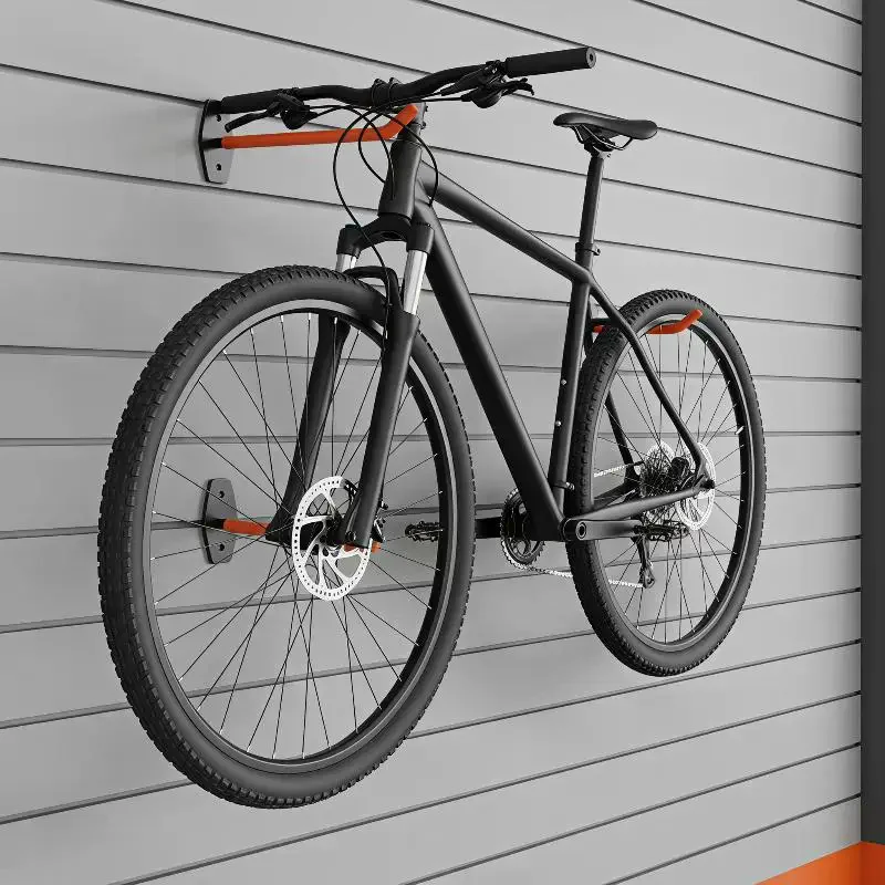 1pc Heavy Duty Garage Hooks 20KG Load Anti Slip Coating Carbon Steel Wall Mounted For Bikes Ladders Storage