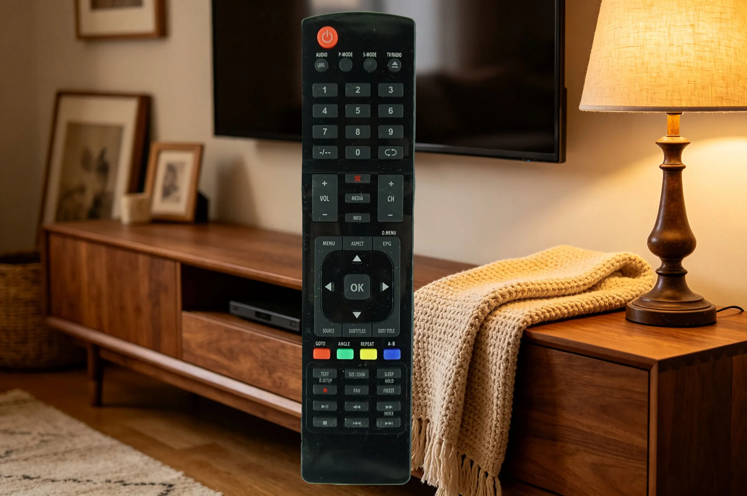 Remote Control For AKAI AK3215HDC AK-VJ5515FHD AK-VJ55FHD15 AK-VJ5515FHD AK-VJ5516UHDSM & Polaroid PH5516FHD PH-323016HD2 LED TV