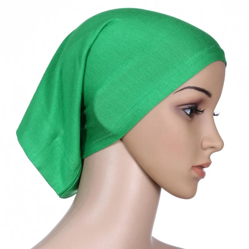 New Muslim Women Head Scarf Hijabs Islamic Scarves Turban Inner Underscarf Cap Headscarf Hijab Bone Bonnet Tube Beanies Headwear