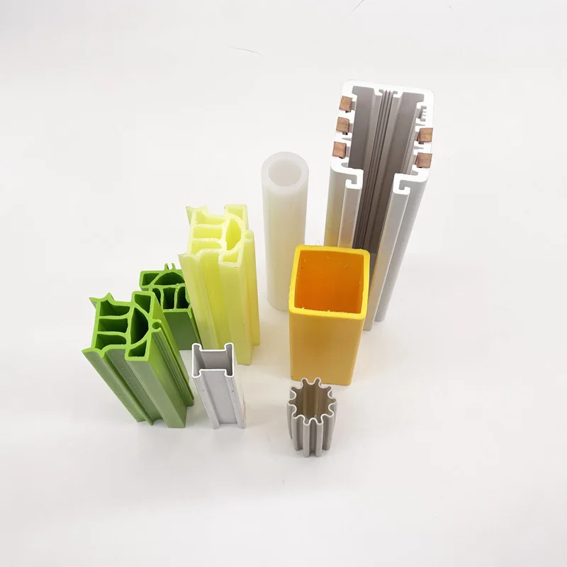 UPVC profiles plastic extrusion customized PVC profile